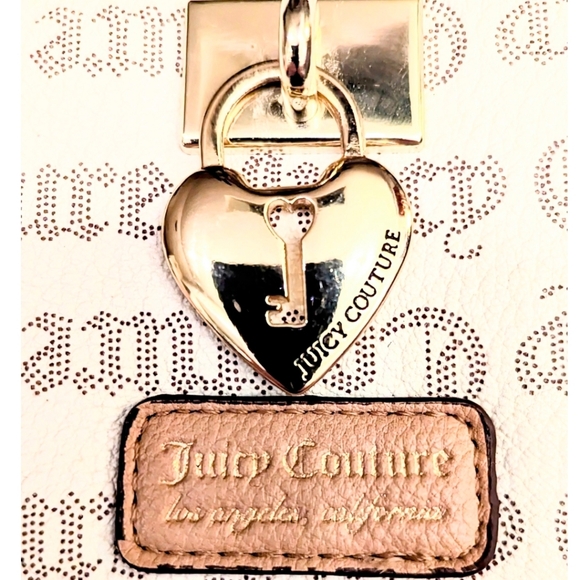 🔐🗝️Juicy Couture Signature Cream and Gold Women's Wallet - Picture 9 of 13